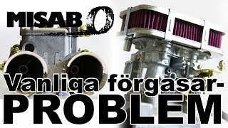 Förgasartips  Vanliga problem med förgasare [upl. by Hitt908]