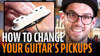 How to Change Guitar Pickups [upl. by Netsriik110]