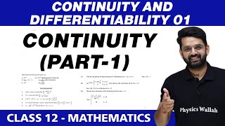 Continuity and Differentiability  Continuity Part1  Class 12 NCERT [upl. by Zach967]