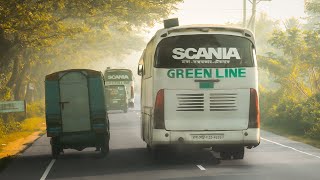 GREEN LINE vs DESH TRAVELS  Headphone Aziz  Bus race in Bangladesh  BEX tourCoxs Bazar 2017 [upl. by Agathe]