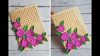 Beautiful Handmade Card for BirthdayAnniversary  DIY Card Idea [upl. by Schott]