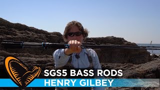 SGS5 Rod Range Bass Fishing Henry Gilbey  Savage Gear [upl. by Gruchot]