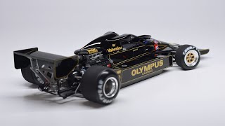 Building a Lotus Type 78 Tamiya F1 120 Scale Model Kit [upl. by Samara]