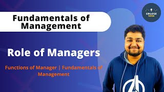 Fundamentals of Management  Functions of Manager [upl. by Hitoshi]