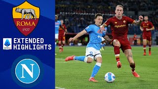 Roma vs Napoli Extended Highlights  Serie A  CBS Sports Golazo [upl. by Nezam]