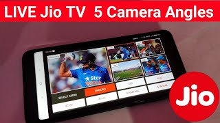 Jio TV LIVE Cricket match With 5 Camera Angles [upl. by Ellesor]