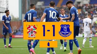 TRANMERE 11 EVERTON XI  Preseason highlights [upl. by Coppola190]