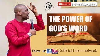 The Power of Gods Word By Apostle Joshua Selman [upl. by Ppik]