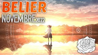 ♈BÉLIER  NOVEMBRE 2022  UNE RELATION SE CONCRÉTISE [upl. by Itnava314]