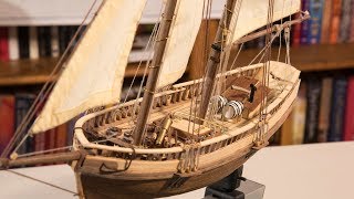 Virginia 1819 model boat [upl. by Haisi]