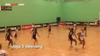 Netball Game Essential Defending Skills [upl. by Polad]