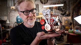 Adam Savages One Day Builds Car Engine Model Kit [upl. by Stew102]