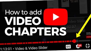 How to Add Timestamp to YouTube Videos  AKA Video Chapters YouTube Tips [upl. by Vickie168]