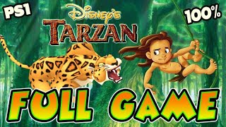 Disneys Tarzan 100 FULL GAME Longplay PS1 N64 PC [upl. by Whyte78]