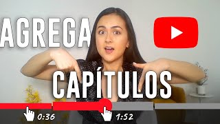 Cómo poner marcas de tiempo en videos de Youtube [upl. by Isyak142]