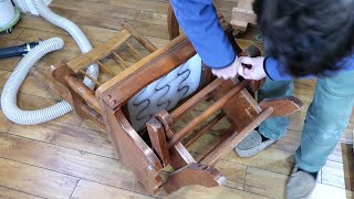 Fixing a glider rocking chair [upl. by Guilbert]