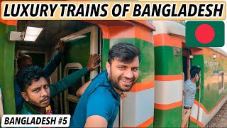 LUXURY TRAINS OF BANGLADESH  Dhaka to Sylhet [upl. by Drofkcor]