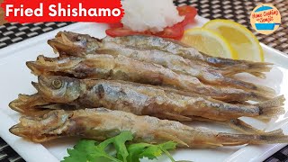 Crispy DeepFried Shishamo Capelin Fish in 8 Minutes [upl. by Arline]