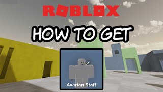 How to get Avarian Staff in Evade  ROBLOX [upl. by Bucella]