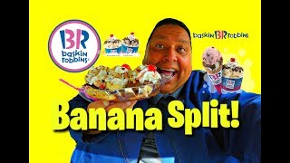 BaskinRobbins® Banana Split REVIEW [upl. by Atiuqnahs]