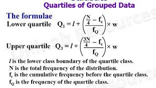 Statistics Quartiles of Grouped Data [upl. by Ormond]