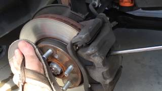 Deglazing your front rotors [upl. by Stock]