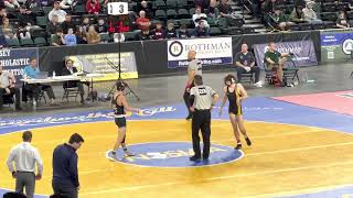 Jack Zaleski vs Conor Collins  NJ States 126lb 3rd Place [upl. by Icaj932]