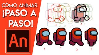 Cómo HACER ANIMACIONES  TUTORIAL Adobe Animate [upl. by Ailed]