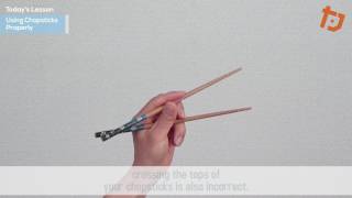 How to Use Chopsticks Properly for LeftHanded People [upl. by Inar]