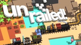 UNRAILED  14  Auto Miner FTW 4 Player Gameplay [upl. by Eldrid]