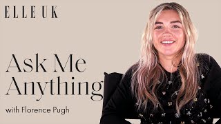 Florence Pugh On Her Biggest Fan Girl Moment And Most Memorable Red Carpet Look  ELLE UK [upl. by Bonnibelle]