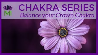 Awaken Pure Consciousness Balance Your Crown Chakra Energy [upl. by Bein]