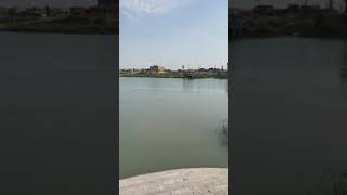 Confluence meeting point of the Tigris and Euphrates rivers  AlQurnah Iraq [upl. by Nairrod841]