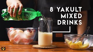 8 Yakult Mixed Drinks That You Can Easily Try At Home [upl. by Lazar676]