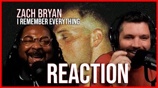 Zach Bryan  I Remember Everything REACTION [upl. by Aholla180]