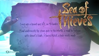 Find Underneath the Stone Gate to the North  Plunder Valley Riddle  SEA OF THIEVES [upl. by Eda]