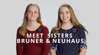 Meet Sisters Bruner amp Neuhaus Latterday Saint missionaries [upl. by Ecnav]