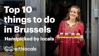 The BEST things to do in Brussels 🇧🇪🍻  Handpicked by the locals Brussels cityguide [upl. by Fradin]