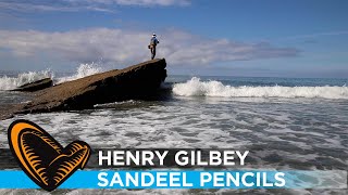 Henry Gilbey Savage Gear Sandeel Pencil  Bass Fishing [upl. by Burk]