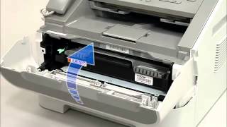 Install Drum and Toner  Brother MFC7240 [upl. by Kutzer953]