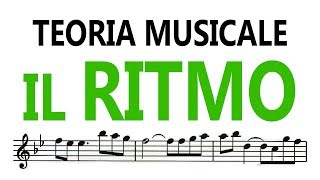 Teoria Musicale  IL RITMO [upl. by Ethe]