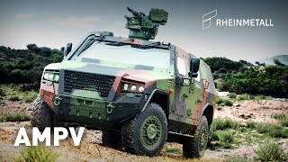 Rheinmetall AMPV  Armoured MultiPurpose Vehicle [upl. by Eetnahc]