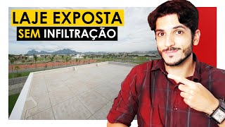 LAJE EXPOSTA  SOLUÇÃO DEFINITIVA CONTRA INFILTRAÇÃO  Poliéster Flexível [upl. by Connelley]