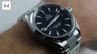 Omega Seamaster Aqua Terra 150M Master CoAxial 23110392103002 Luxury Watch Review [upl. by Otrepur]