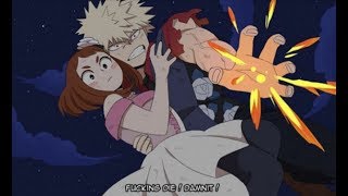 Uraraka And Sero Vs Nine Full Fight DUB  My Hero Academia Heroes Rising [upl. by Amirak]