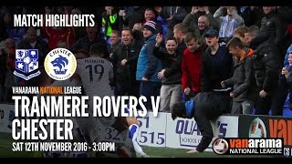 GOALS Tranmere v Chester FC [upl. by Sletten232]