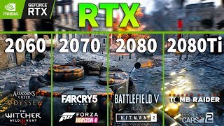 RTX 2060 vs RTX 2070 vs RTX 2080 vs RTX 2080 Ti Test in 8 Games [upl. by Yadrahs]