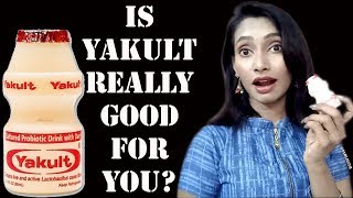 Yakult Probiotic Drink  Pros amp Cons  SahiJeeth [upl. by Akeylah778]