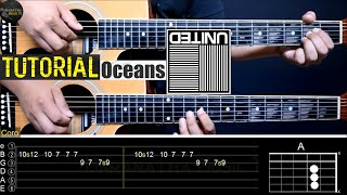 Océanos Oceans  Hillsong United  Instrumental a 2 Guitarras  TAB  ACORDES [upl. by Forsta]