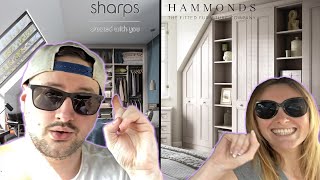 Fitted Wardrobe Comparison  Sharps amp Hammonds 🏡  Vlog 9 [upl. by Nauqal266]